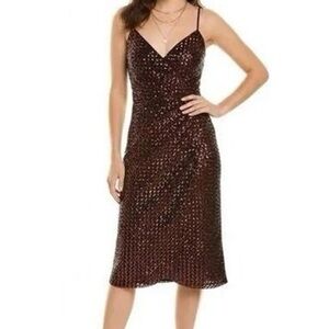 NWT Nanette Lepore Sequin Midi Dress 4